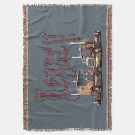 Legacy Throw Blanket Decke (Vorderseite Vertikal)