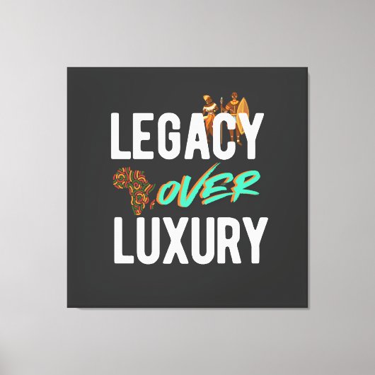 Legacy Über Luxus | Leinwanddruck (Vorderseite)