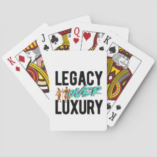Legacy Über Luxus Spielkarten