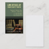 Legal3 Rechtsanwaltsbüros des Rechtsanwalts - Visitenkarte (Vorne/Hinten)