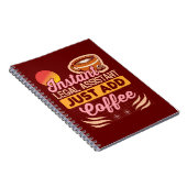 Legal Assistant Coffee Notebook Gift Notizblock (Rechte Seite)