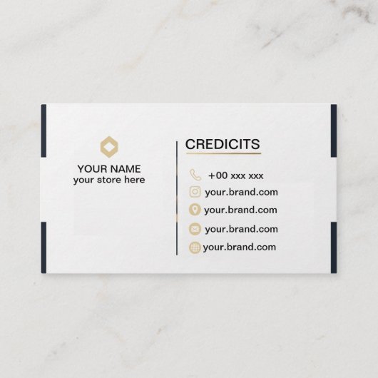 Legal Consulting Business Card Visitenkarte (Rückseite)