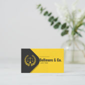 Legal Counsel – modern and professional Visitenkarte (Stehend Vorderseite)