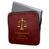 Legal Professional Graduation Laptopschutzhülle (Vorderseite Links)