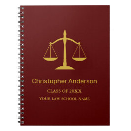 Legal Professional Graduation Notizblock