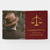 Legal Professional Graduation Party Banner (Horizontal)