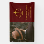 Legal Professional Graduation Party Banner (Vertikal)