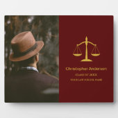 Legal Professional Graduation Party Fotoplatte (Vorderseite)