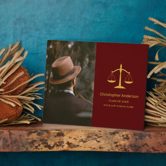 Legal Professional Graduation Party Fotoplatte (Seite)