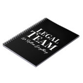 Legal Team - We Readline Everithing Notizblock (Linke Seite)