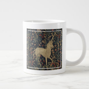 Legale "Millefleurs" Tapestry mit Tieren Jumbo-Tasse