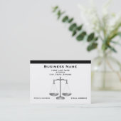 Legale Visitenkarten Visitenkarte (Stehend Vorderseite)