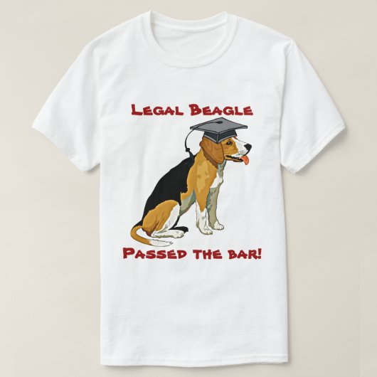 Legaler Beagle T-Shirt (Design vorne)