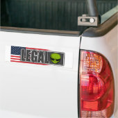 LEGALES ALIEN AUTOAUFKLEBER (Auf Lkw)