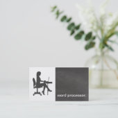 Legales Textverarbeitungsgerät der modernen Visitenkarte (Stehend Vorderseite)