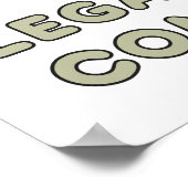 Legalisieren der Comedy Poster (Ecke)