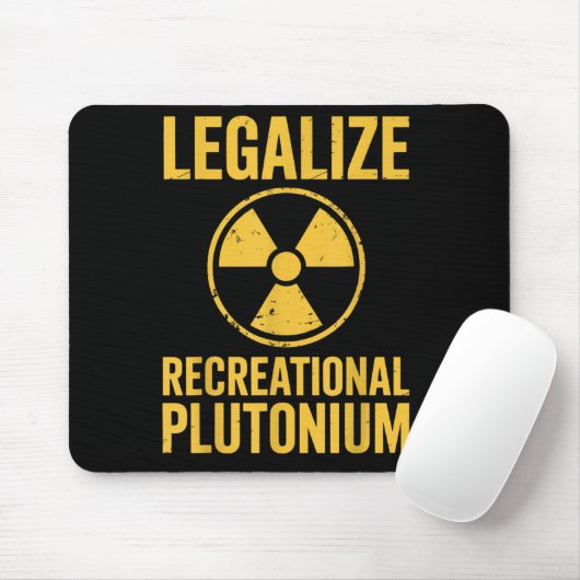 Legalisieren des Plutoniums Mousepad (Mit Mouse)