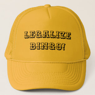 Legalisieren Sie Bingo! (Machen Sie spielendes Truckerkappe