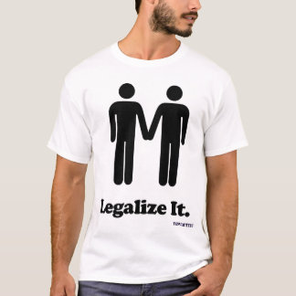 Legalisieren Sie homosexuelle Mann-Heirat T-Shirt