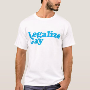 Legalisieren Sie homosexuelles Babyblau T-Shirt
