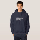 LEGALISIEREN SIE LIEBE HOODIE (Vorne ganz)