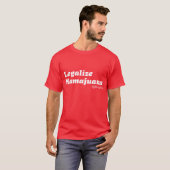 Legalisieren Sie Mamajuana T - Shirt (Vorne ganz)