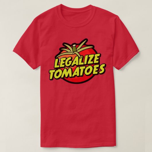 Legalisieren Tomaten Tomato T-Shirt (Design vorne)