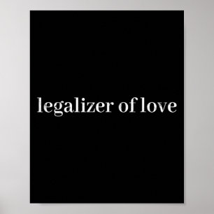 Legalisierer der Liebe, Hochzeitsbeamter Poster