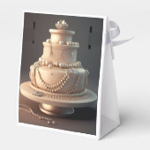 legantjuwelry-Themed Birthday Gefälligkeitsboxen Geschenkschachtel (Rückseite)