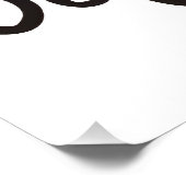 Legasthenie definiert mich nicht als Dyslexie-Bewu Poster (Ecke)