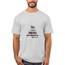 Legasthenie-T-Shirt - Nein, ich habe Ihre Buchreze