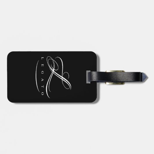 Legato-Gepäckanhänger Gepäckanhänger (Rückseite horizontal)