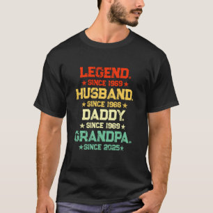 Lege Husband Daddy Grandpa Seit Jahr T-Shirt