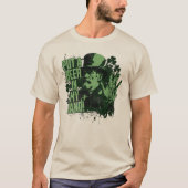 "Lege mir ein Bier in die Hand" St. Patrick's Day T-Shirt (Vorderseite)