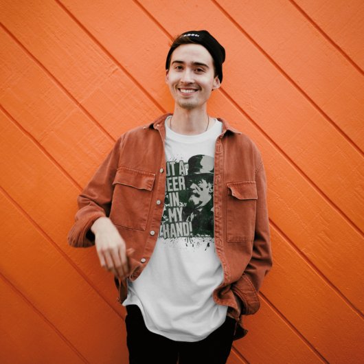 "Lege mir ein Bier in die Hand" St. Patrick's Day T-Shirt