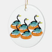 Legen 6 Gans-A Keramikornament (Links)