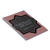 Legen Sie andere vor sich selbst Business-Notebook Notizblock (Rechte Seite)