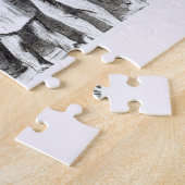 Legen Sie Baggers, späte 1860s mit Teppich aus Puzzle (Seite)