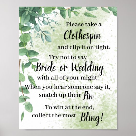 Legen Sie ein Eukalyptus-Duschgel-Zeichen ein Poster (Vorne)