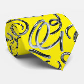 Legen Sie ein paar Metalle auf mir x4 BYellow BG Krawatte (Gerollt)