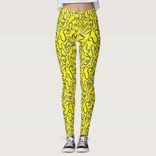 Legen Sie ein paar Metalle auf mir x4 BYellow BG Leggings