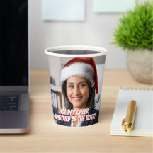 Legen Sie eine Weihnachtsmannmütze an | Funny Offi