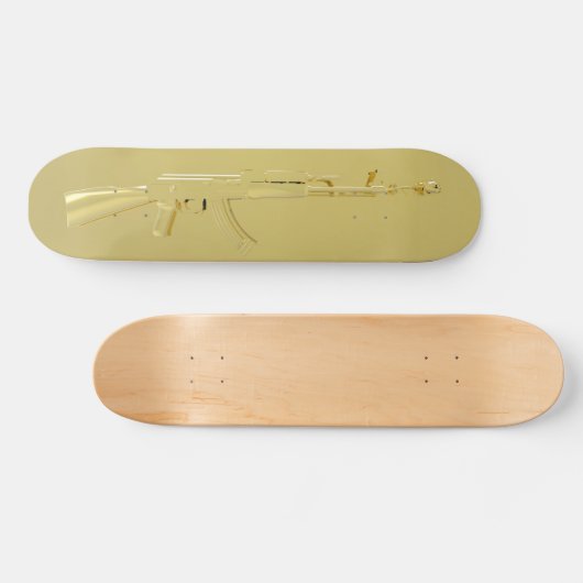 Legen Sie Ihr Arm-Gold nieder Skateboard (Horizontal)