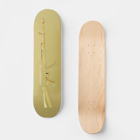 Legen Sie Ihr Arm-Gold nieder Skateboard (Vorderseite)