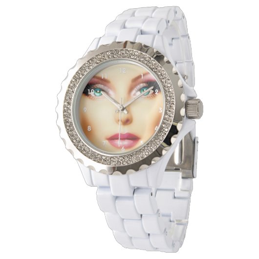 Legen Sie Ihr eigenes Image-Elegant ein Armbanduhr (Schrägansicht)