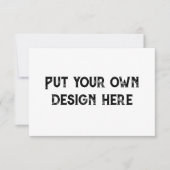 Legen Sie Ihre eigene Design Care Instruktionskart Dankeskarte (Vorderseite)