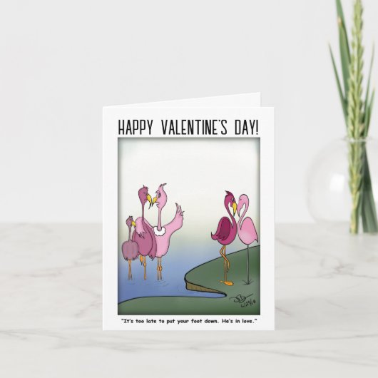 Legen Sie Ihre Foot Down-Notiz-Karte fest (Vorderseite)