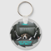 LEGEN SIE IHREN SITZGURT AUF SCHLÜSSELANHÄNGER (Vorderseite)