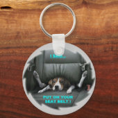 LEGEN SIE IHREN SITZGURT AUF SCHLÜSSELANHÄNGER (Vorderseite)