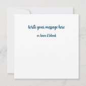 Legen Sie mein Gesicht in das Bild, Schweine Gebur Karte (Rückseite)